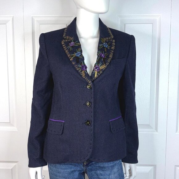 MOSCHINO women's blazer size 8 - Picture 1 of 3